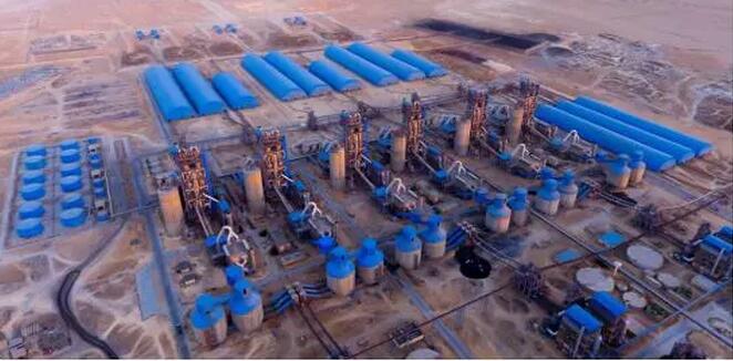 埃及GOE Beni Suef 6×6000TPD水泥生產(chǎn)線項目全景